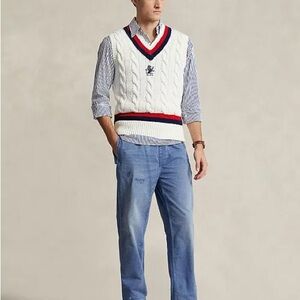 Ralph Lauren polo cricket vest medium